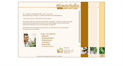 Desktop Screenshot of blomsterhallen-aalborg.dk